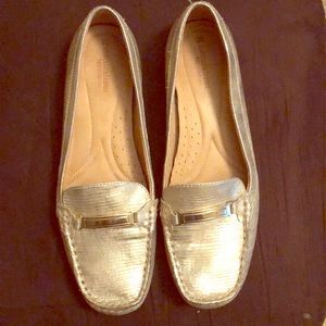 Naturalizer Gold Gadget Loafers